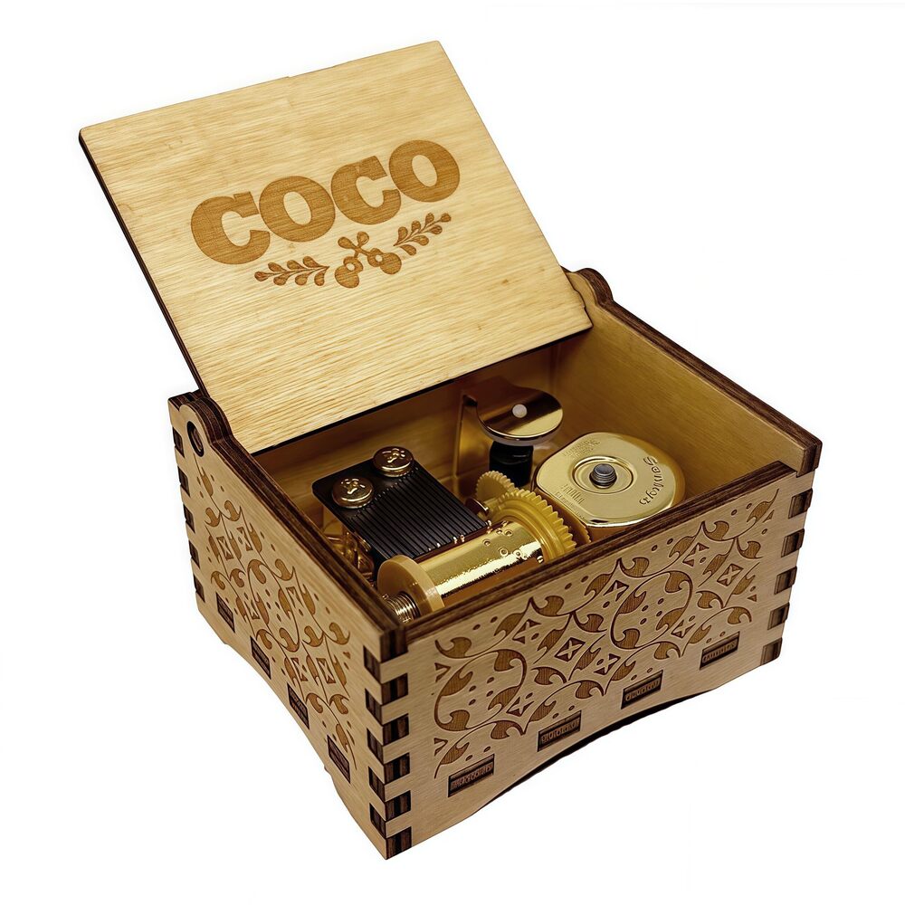 1484 Remember Me Wood Music Box for Father's Day Birthday Anniversary, 18